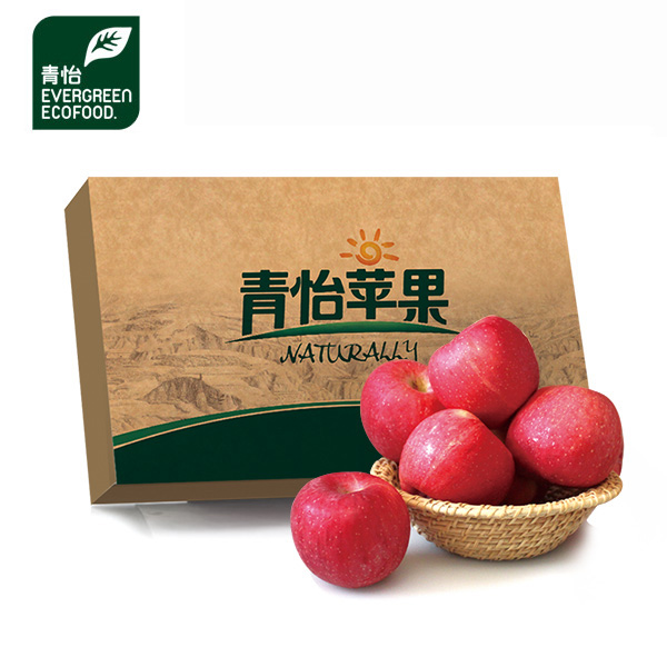 青怡苹果751501 陕西洛川苹果红富士 清甜爽脆,可以连皮吃的苹果 现价